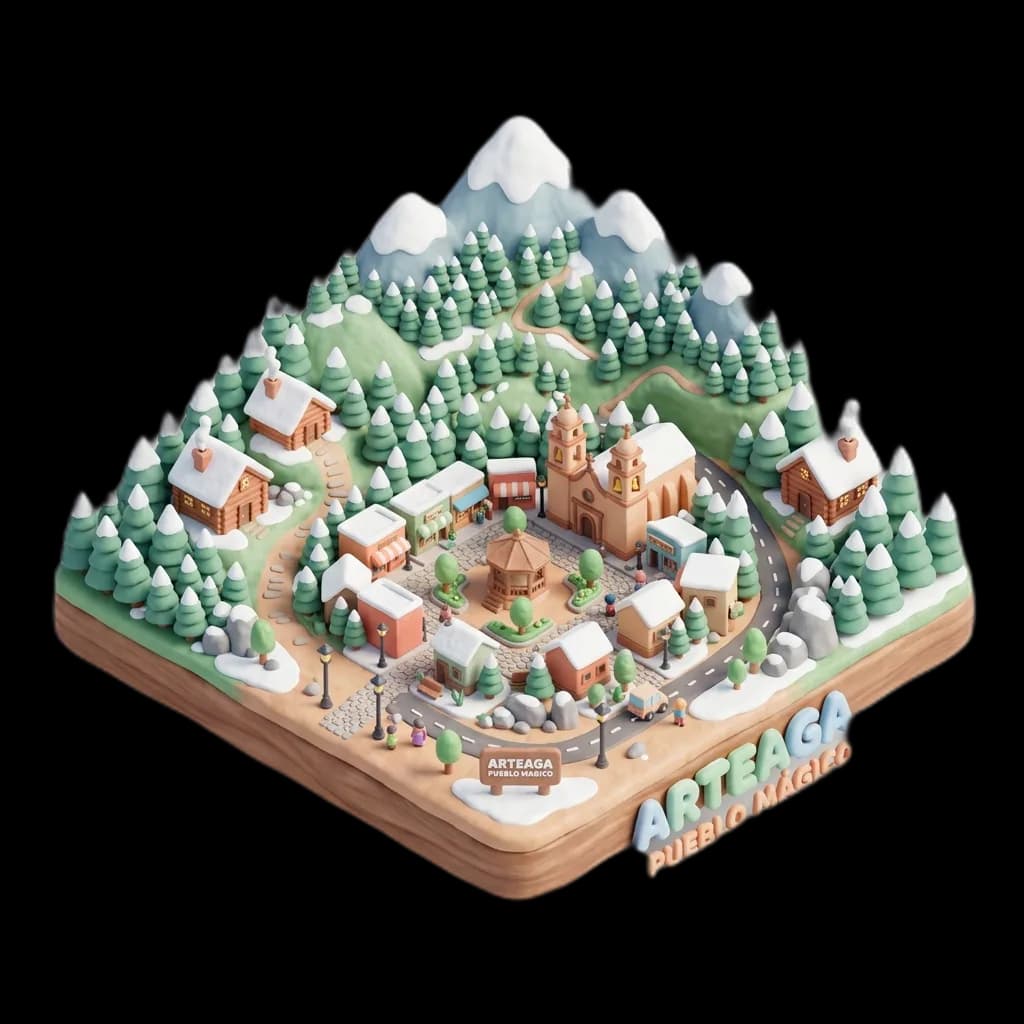 Ilustración de Arteaga, Coahuila