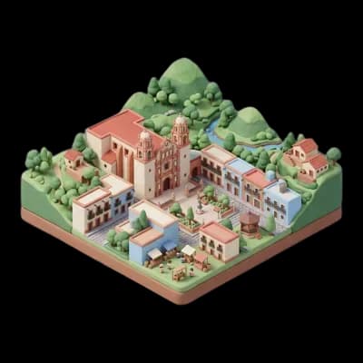 Ilustración de Jalpan de Serra, Querétaro
