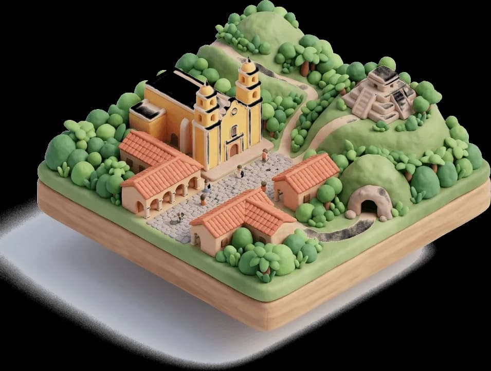 Ilustración de Tekax, Yucatán