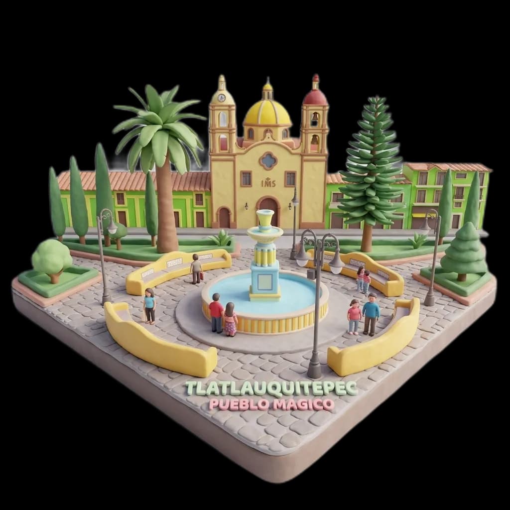 Ilustración de Tlatlauquitepec, Puebla